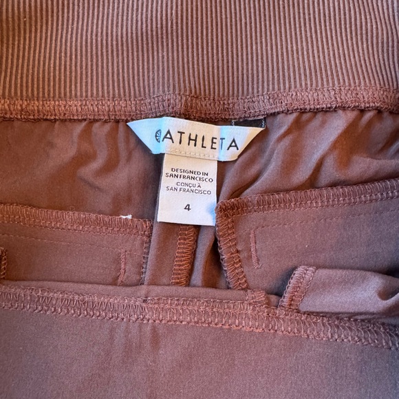 Athleta Brooklyn Ankle Pant size 4, brown - Picture 6 of 7
